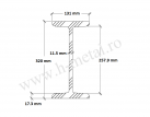 Profil INP 320 mm 1